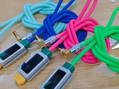 FPV Goggle Smart Power Cable – Custom Color Series Handcrafted